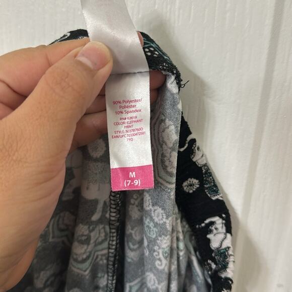 No Boundaries Juniors' Sueded Jersey Elephant
Leggings size M - Picture 5 of 5